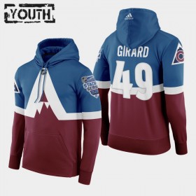 Kinderen Colorado Avalanche Samuel Girard 49 2020 Stadium Series Hoodie Sawyer